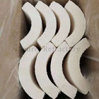 Heat Insulation Calcium Silicate Pipe 3-30mm Thickness For Glass Furnace